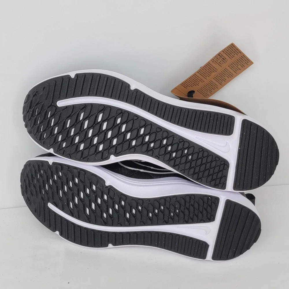 Nike Downshifter 12 Mens Running Shoes Black White Size 10 NEW